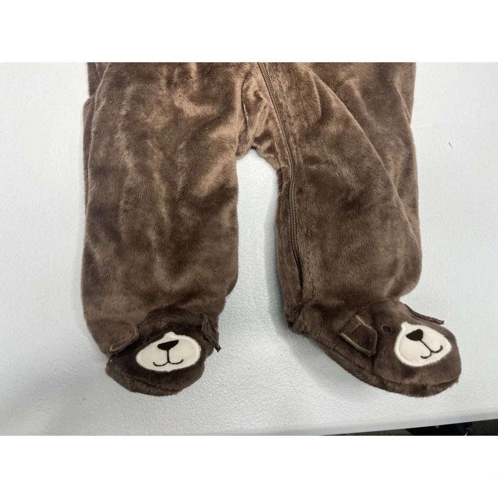 Carter's Just One You Brown Puppy‎ Dog Bunting One Piece Outfit Zip Up 6 Months